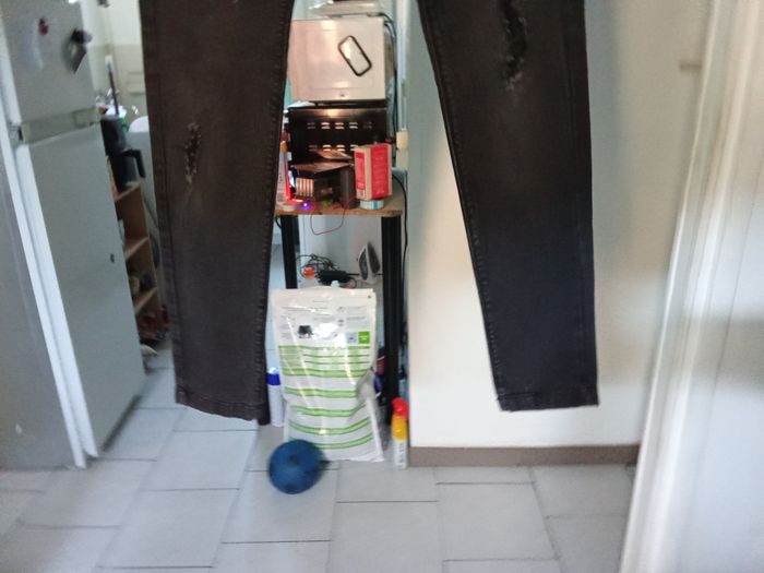 Jean Zara taille 38 très joli couleur noire - photo numéro 6