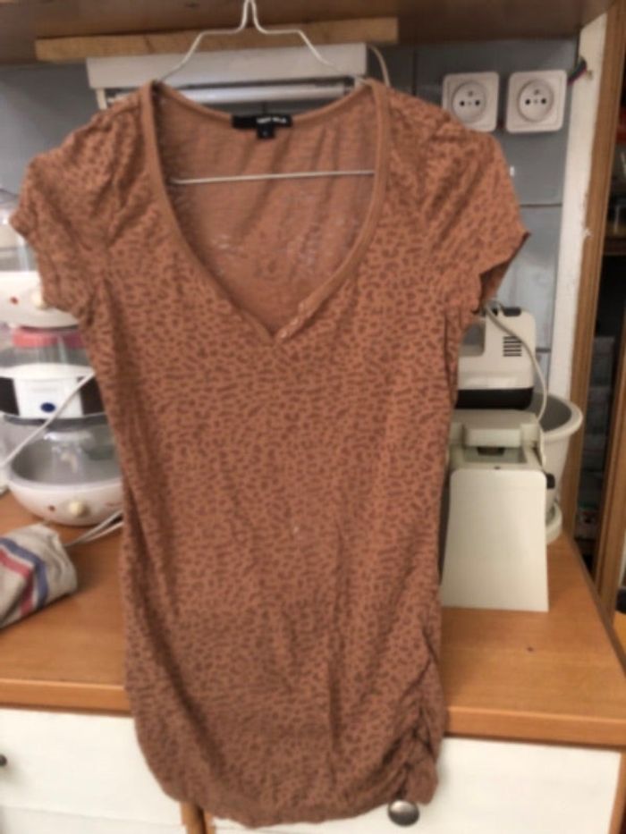 Tee shirt leopard