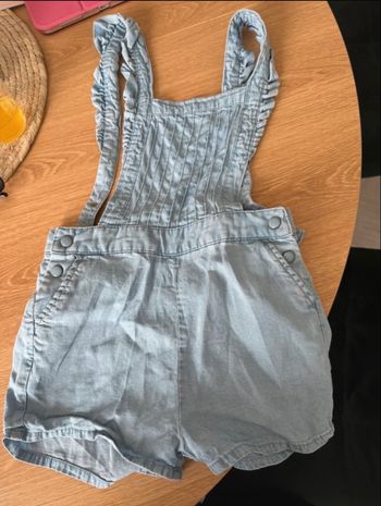 Salopette short 