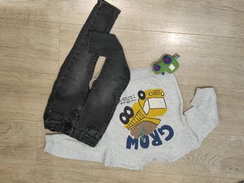 Ensemble slim et sweat H&M et Vertbaudet Taille 3-4 ans