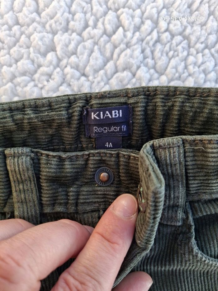 Pantalon velours garçon 4 ans - photo numéro 3
