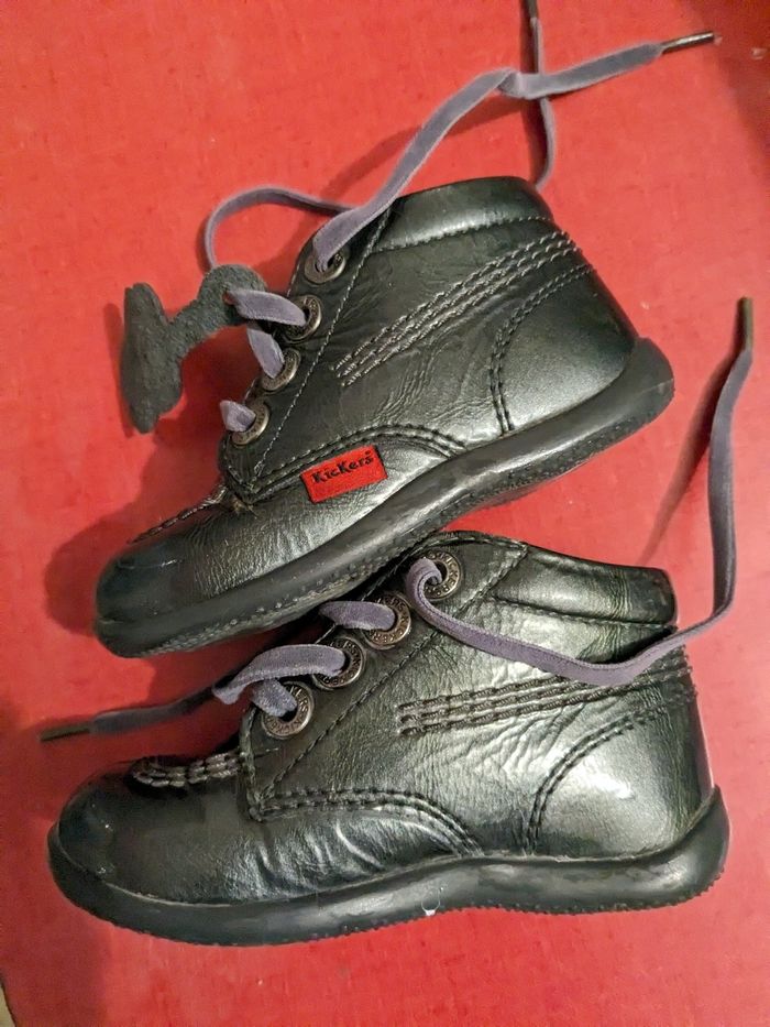 Kickers grises - photo numéro 2