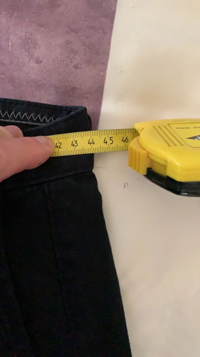 Jean skinny slim noir kiabi taille 42 - photo numéro 5