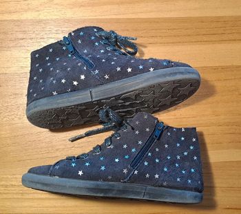 Bottines souples en cuir