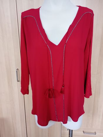 Blouse rouge