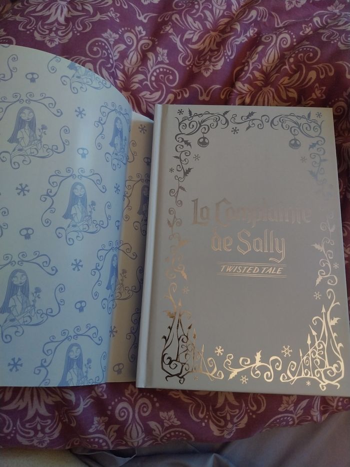 Roman Twisted Tale La Complainte de Sally relié collector jaspage- Mari Mancusi - Disney Hachette - photo numéro 6