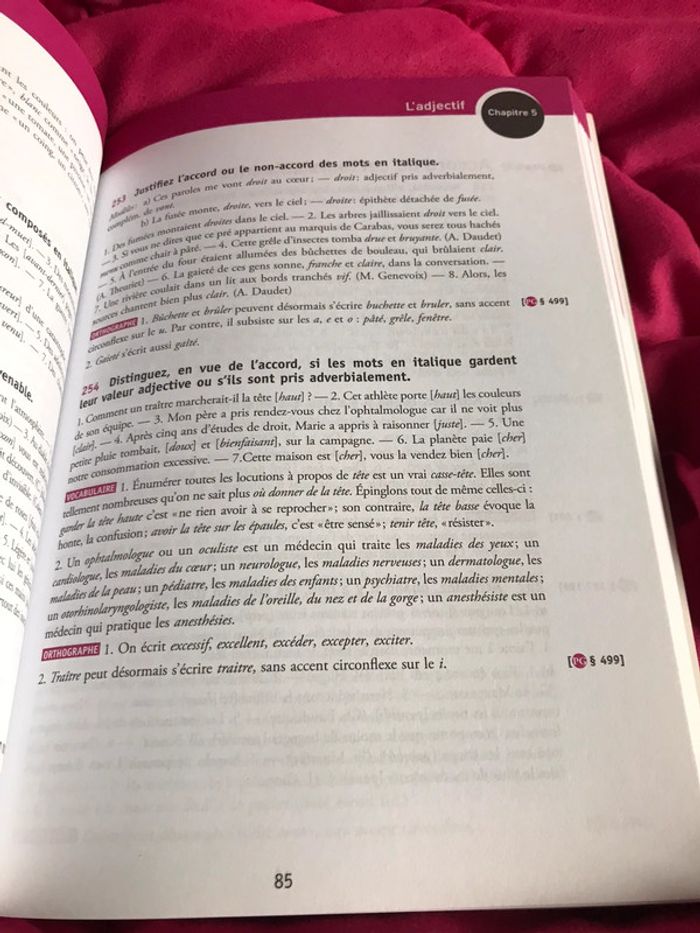 Maurice Grevisse exercices de grammaire française et corrigé - photo numéro 2