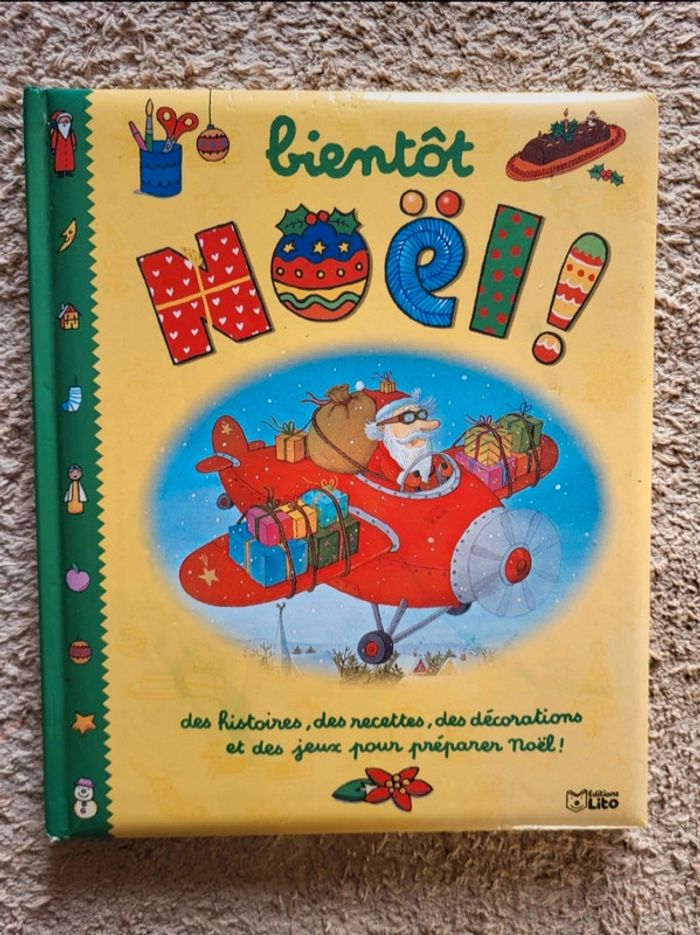 Livre enfant Bientôt Noël ! Histoires et activités