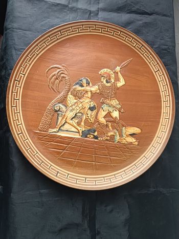 Assiette déco Grèce 