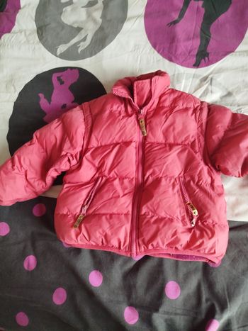 Doudoune doublée polaire