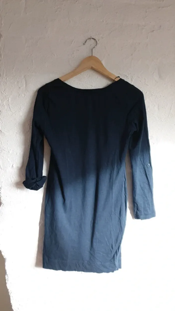 T-shirt manches longues marine H&M - photo numéro 4