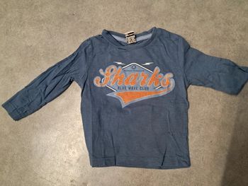 haut tee shirt manches longues garcon 2 ans 24 mois tape à l'oeil