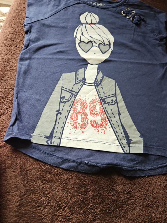 Tee-shirt manches longues filles 6 ans - photo numéro 5