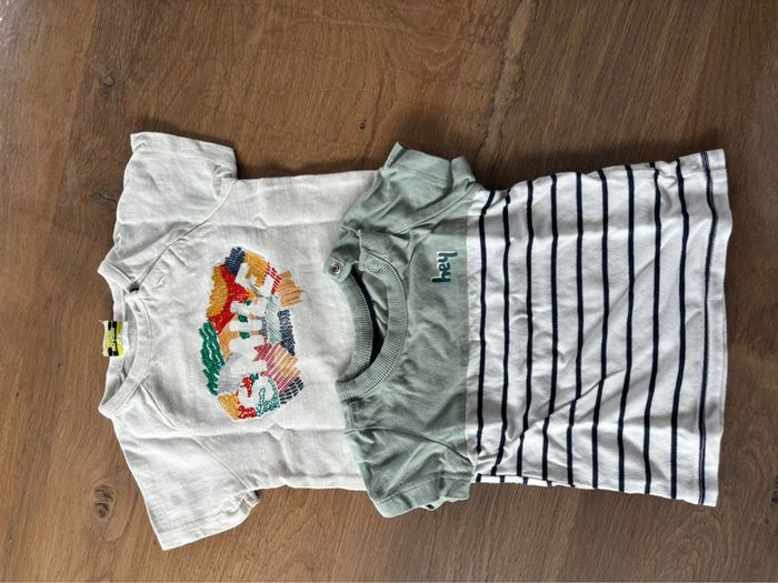 Tshirts tao/c&a 6 mois