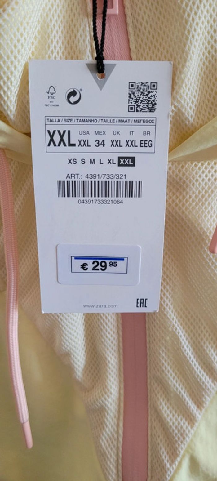 Veste Zara Taille XXL - photo numéro 2