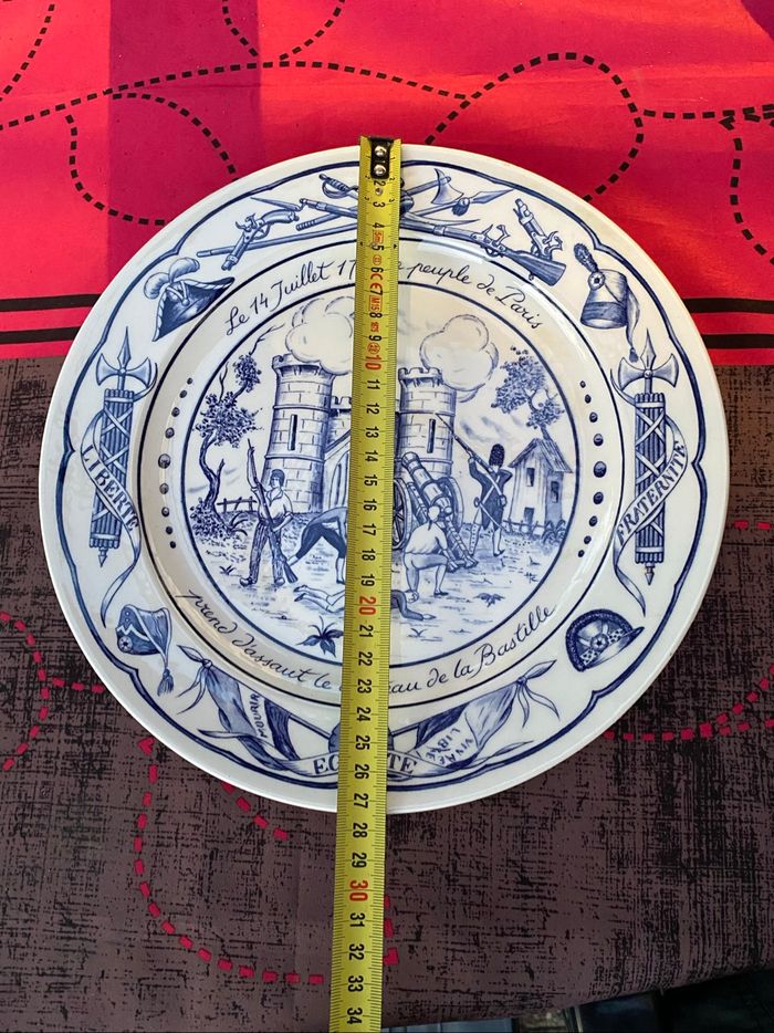 Assiette porcelaine - photo numéro 4