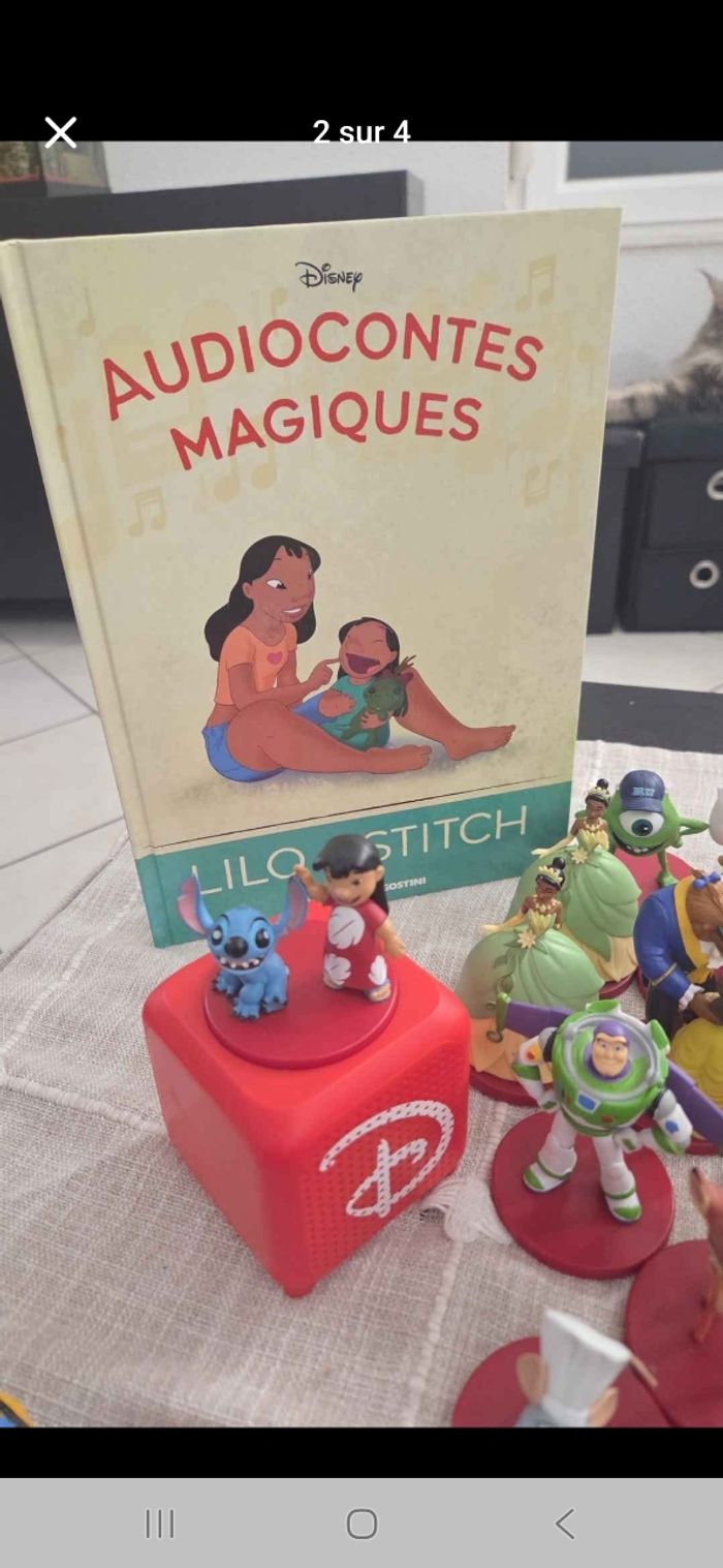Audio disney figurine + livres - photo numéro 3