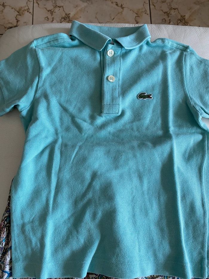 Ensemble polo Lacoste et pantalon liberty Bonpoint 4 ans - photo numéro 2