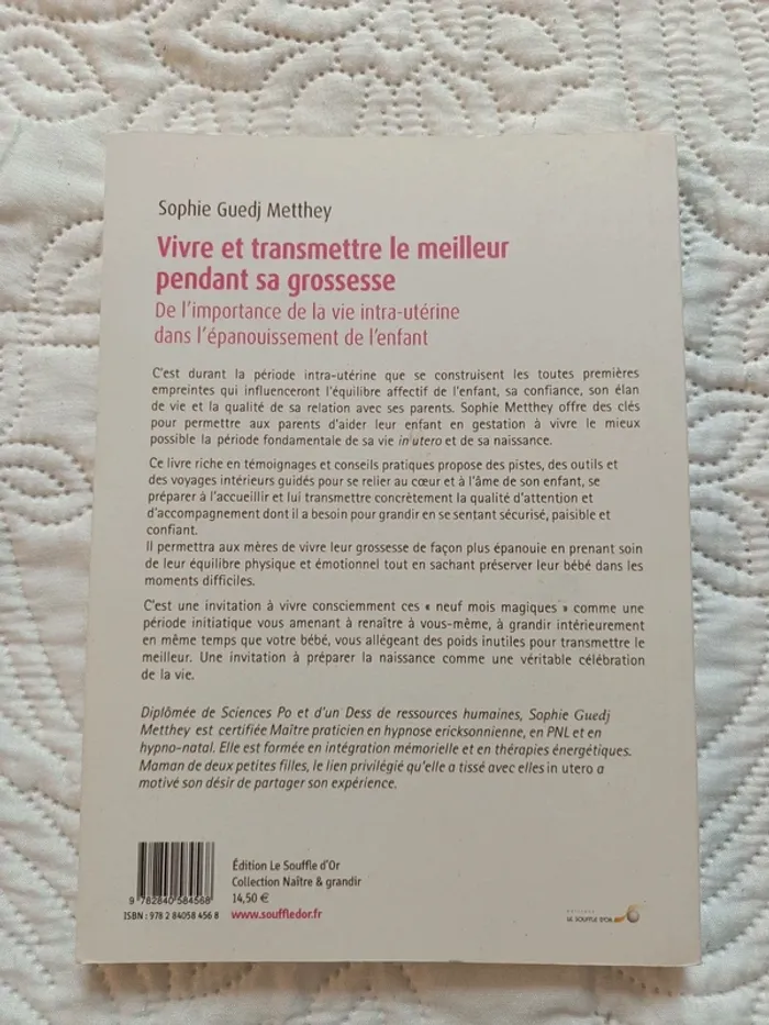 Livre grossesse consciente et bienveillante 🤰🏻 - photo numéro 2