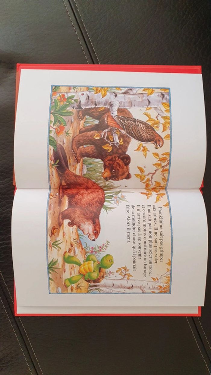 Livre " Le mensonge de Franklin " , collection la bibliothèque Hachette des Petits. - photo numéro 8