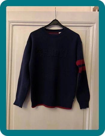 Pull maille double face Okaïdi 10 ans