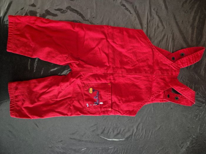 Salopette rouge - photo numéro 2