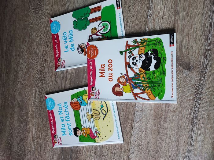 Lot livres enfant mila - photo numéro 1