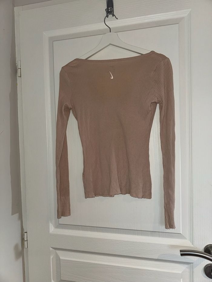 T shirts Nike rose manche longue - photo numéro 3