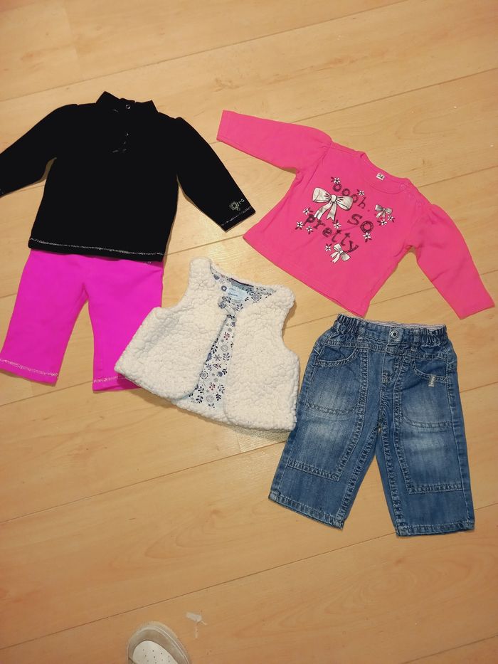 Lot 9 mois 71/74cm mi saison - photo numéro 2