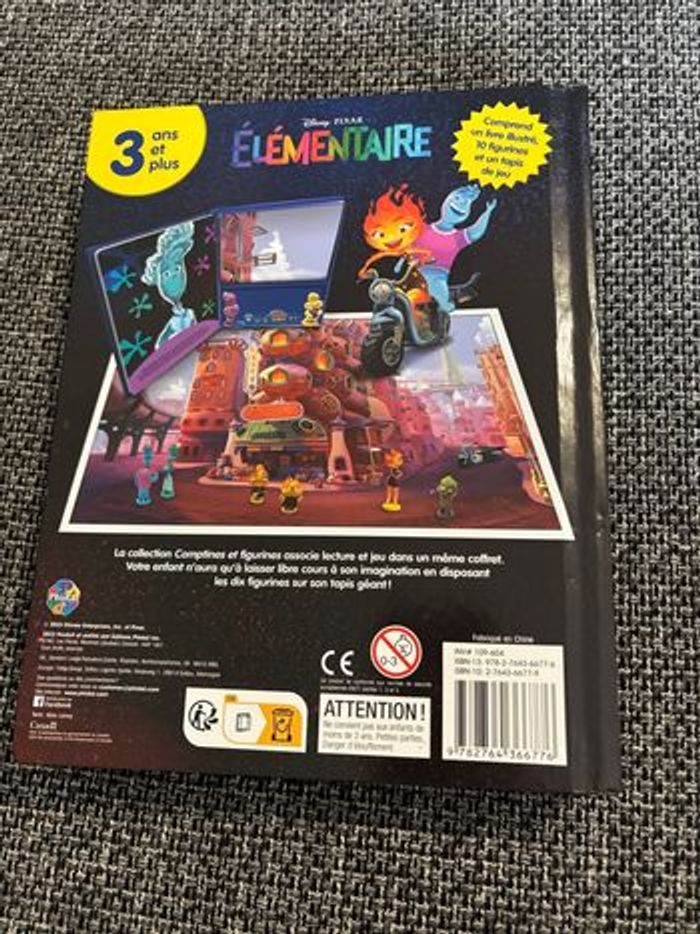 Livre figurine Élémentaire Disney Pixar - photo numéro 3