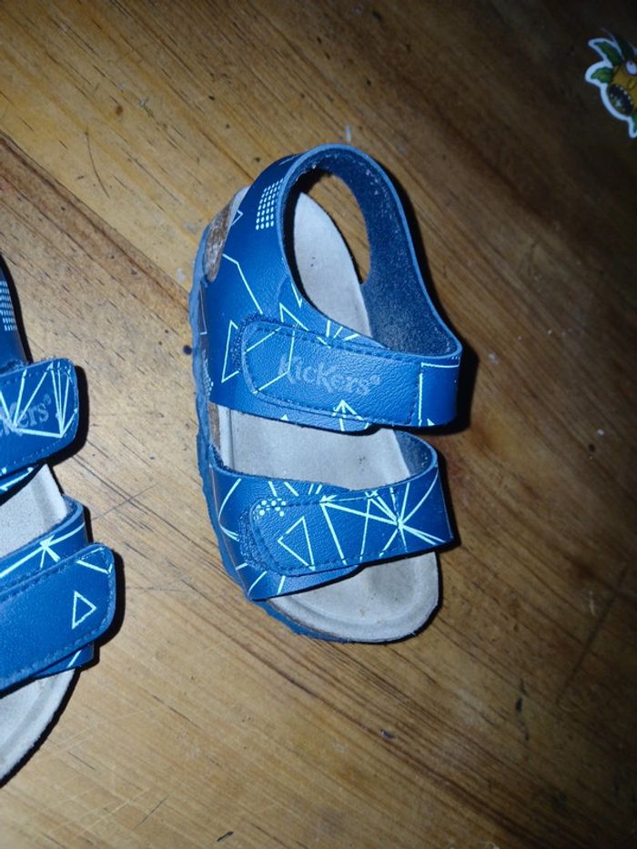 Claquettes /sandales bébé kickers - photo numéro 7