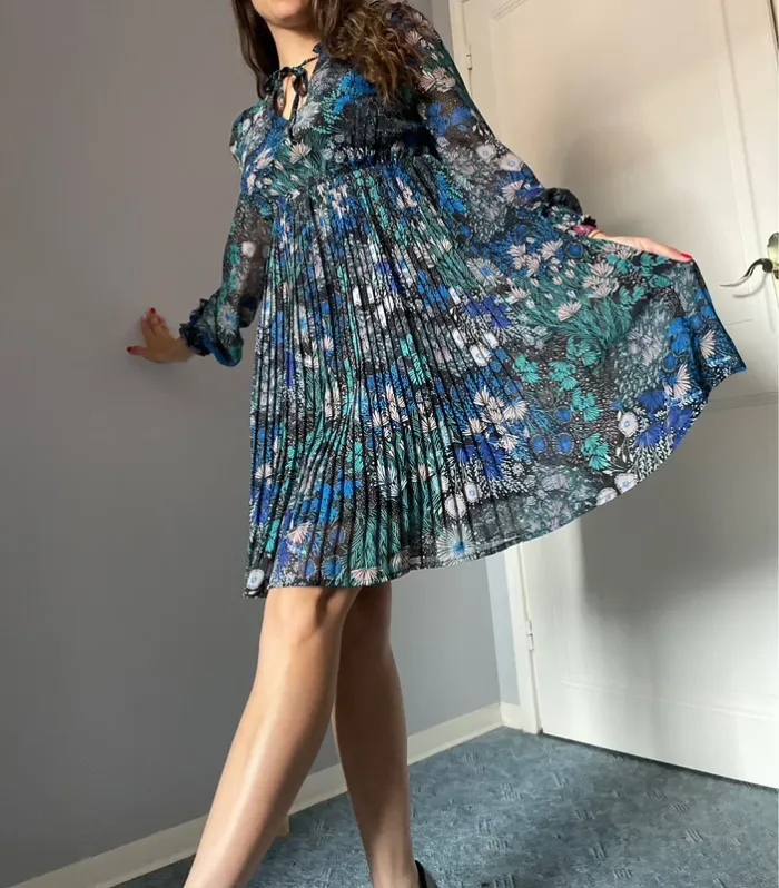Robe bleu Cache Cache - photo numéro 7