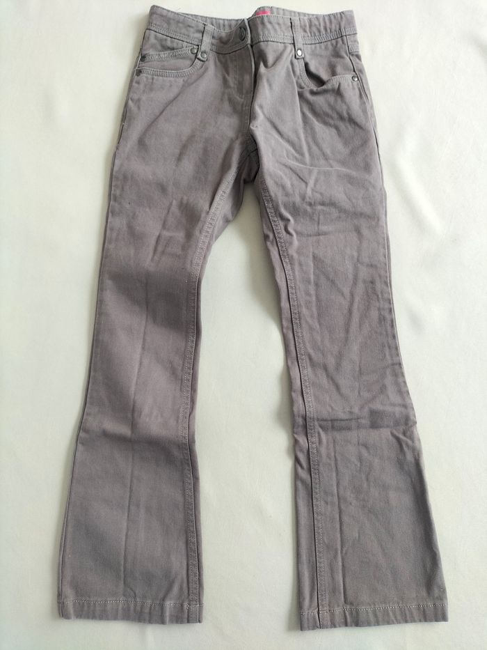 🤎 Jeans bootcut taupe - NKY - 10 ans - Neuf 🤎