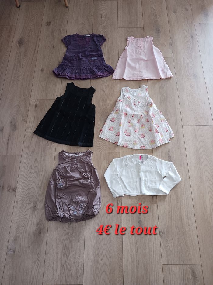 Lot de robes d'été 6 mois