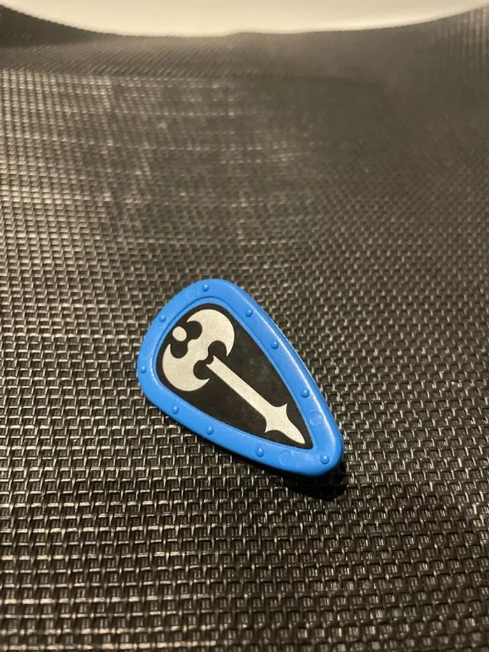 Playmobil bouclier chevalier noir 3315 5850 moyen âge château forteresse pièces détachées - photo numéro 2