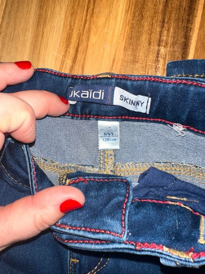 Jeans okaidi 8 ans fille - photo numéro 3