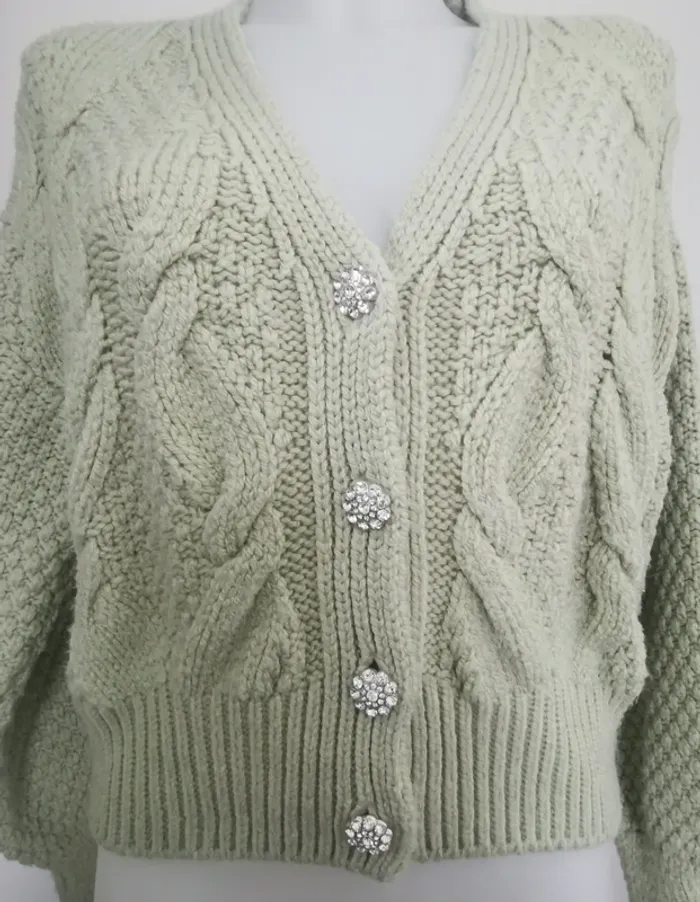 Gilet torsadé Pimkie 36/38 - photo numéro 2