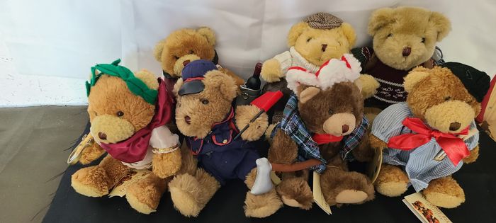 peluches THE TEDDY BEAR COLLECTION lot