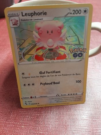 Carte pokemon leuphorie