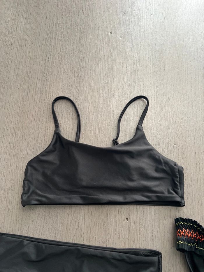 Maillot de bain 2 pièces 10 ans noir H&M - photo numéro 2