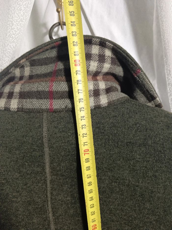 Burberry | Surchemise veste vert foncé | t. 46 - photo numéro 10