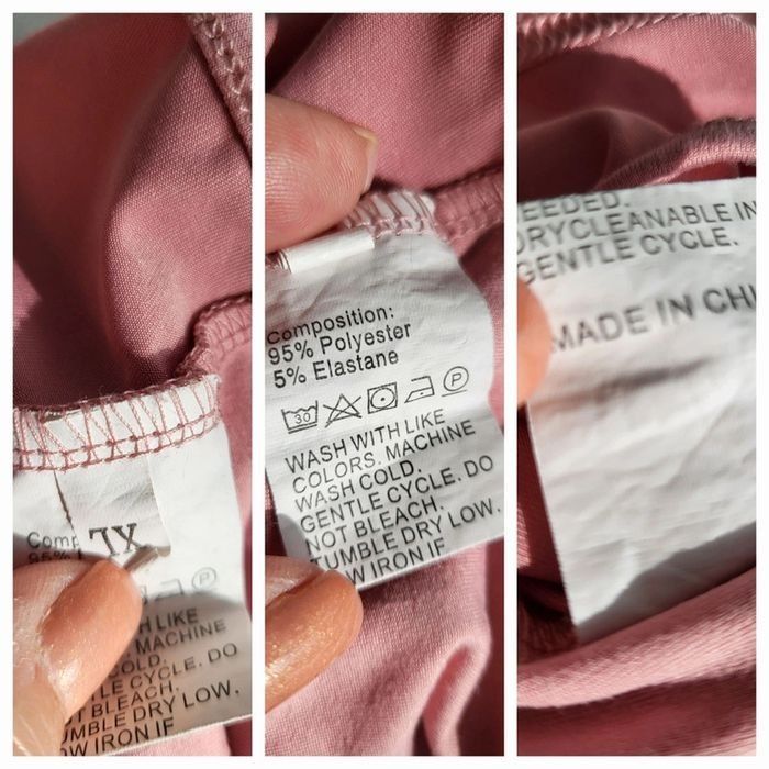 Lot de 3 hauts courts taille XL Shein excellent état - photo numéro 2