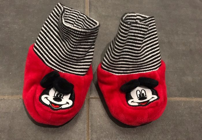 Chaussons Mickey 3 mois