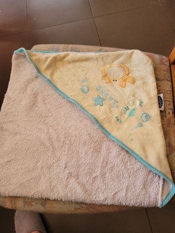 Cape de bain mots d enfants