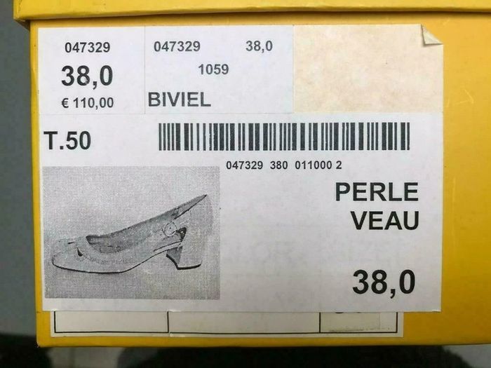 Chaussures beiges Bievel - Pointure 38 - photo numéro 9