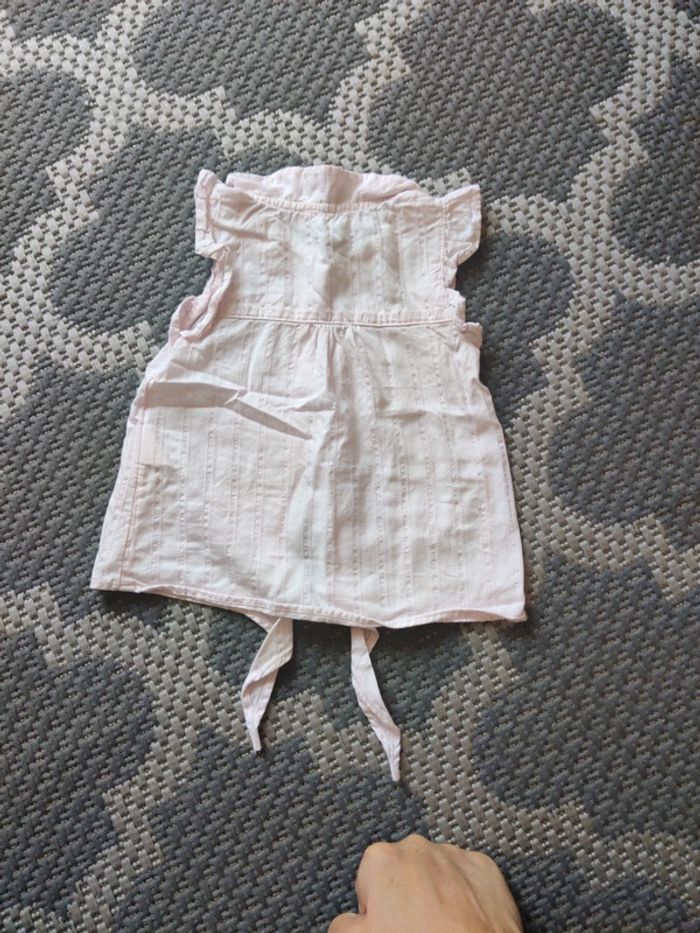 Chemise sans manche orchestra 9 mois rose pâle - photo numéro 5