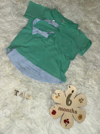 Polo avec noeud papillon