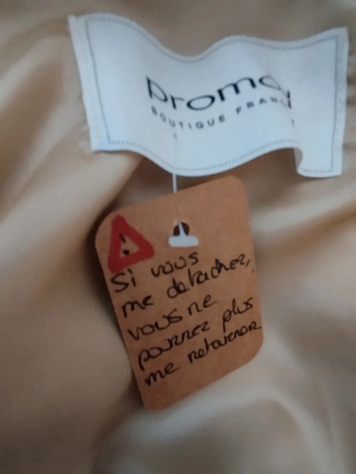 Manteau Promod taille s coton et laine - photo numéro 10