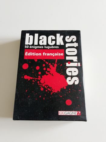 Black stories édition française kikigagne? Complet 