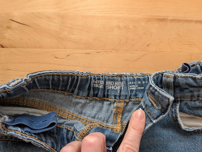 Lot de 2 shorts en jean - photo numéro 2